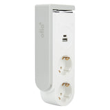 Multiprise Schuko 2x16A + USB Gekko Otio