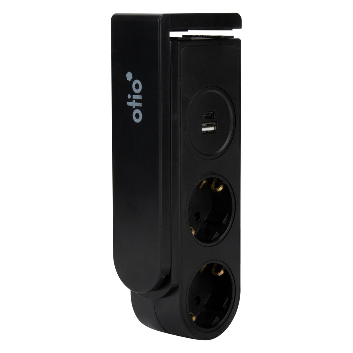 Multiprise Schuko 2x16A + USB Gekko Otio