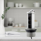 Multiprise encastrable cuisine Schuko 16A - Zenitech