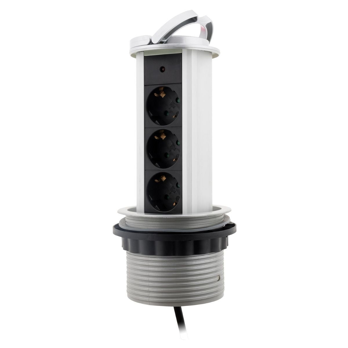 Multiprise encastrable cuisine Schuko 16A - Zenitech
