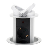 Multiprise encastrable cuisine Schuko 16A - Zenitech