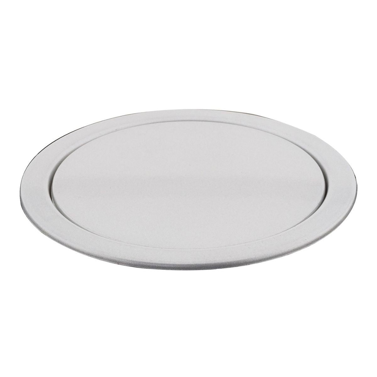 Multiprise encastrable Schuko 3 prises + 2 USB Ø100m - Blanc/Noir - Otio