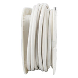 Enrouleur domestique 4 prises Schuko 7m - Blanc - Zenitech