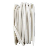 Enrouleur domestique 3 prises Schuko + 2 USB 2,4A 7m - Blanc - Zenitech