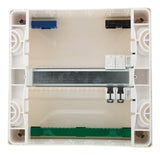 Coffret électrique pré-équipé 13 modules + 1 disjoncteur 10A + 1 disjoncteur 16A + 1 différentiel 40A AC 30mA - Novelec
