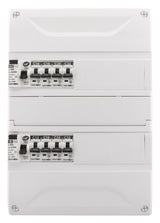 Coffret électrique pré-équipé 26 modules 2 rangées - 2x10A + 2x16A + 3x20A + 1x32A + 2 ID 40A - Novelec