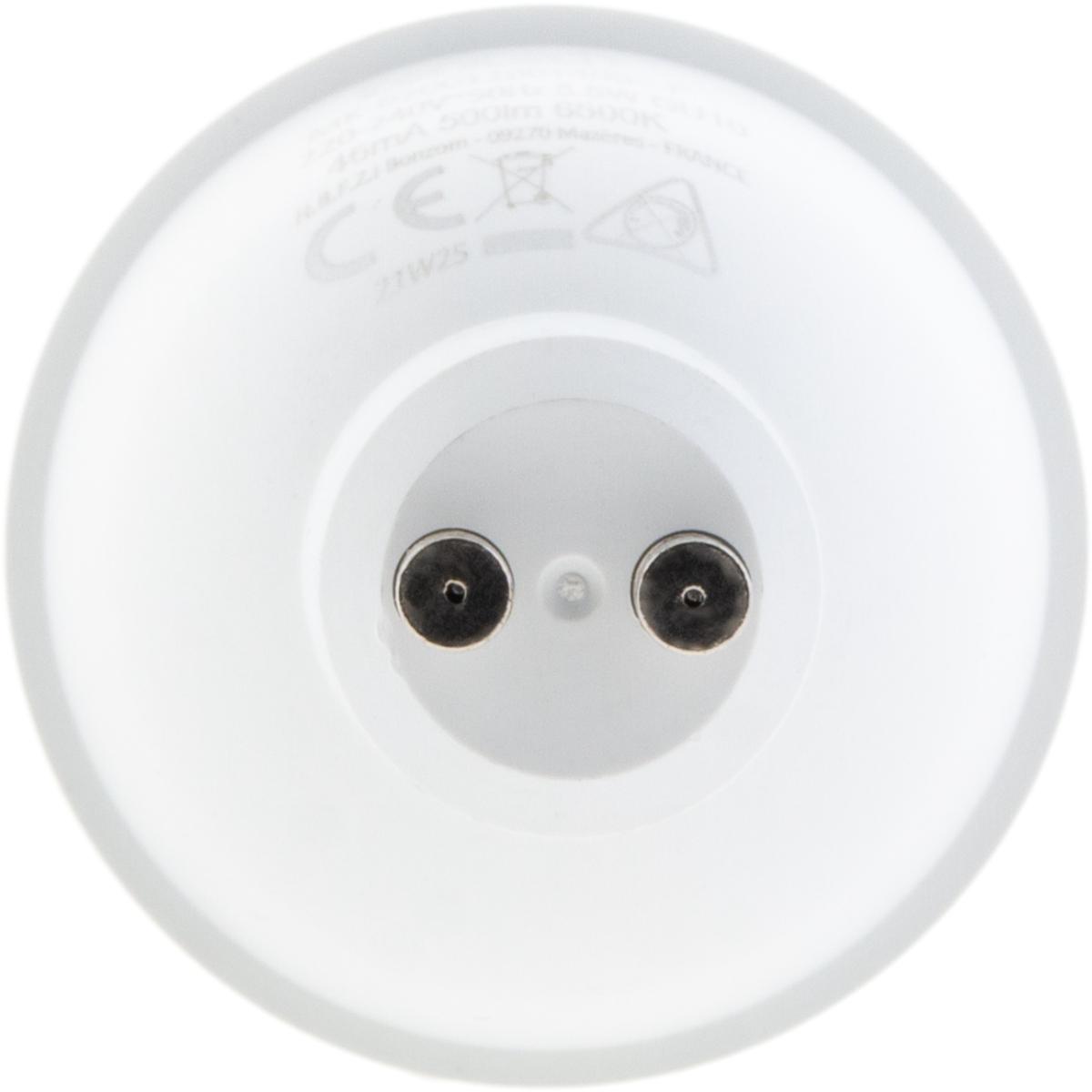 Ampoule dichroïque 50mm 6500K 500lm GU10 5.5W - Zenitech