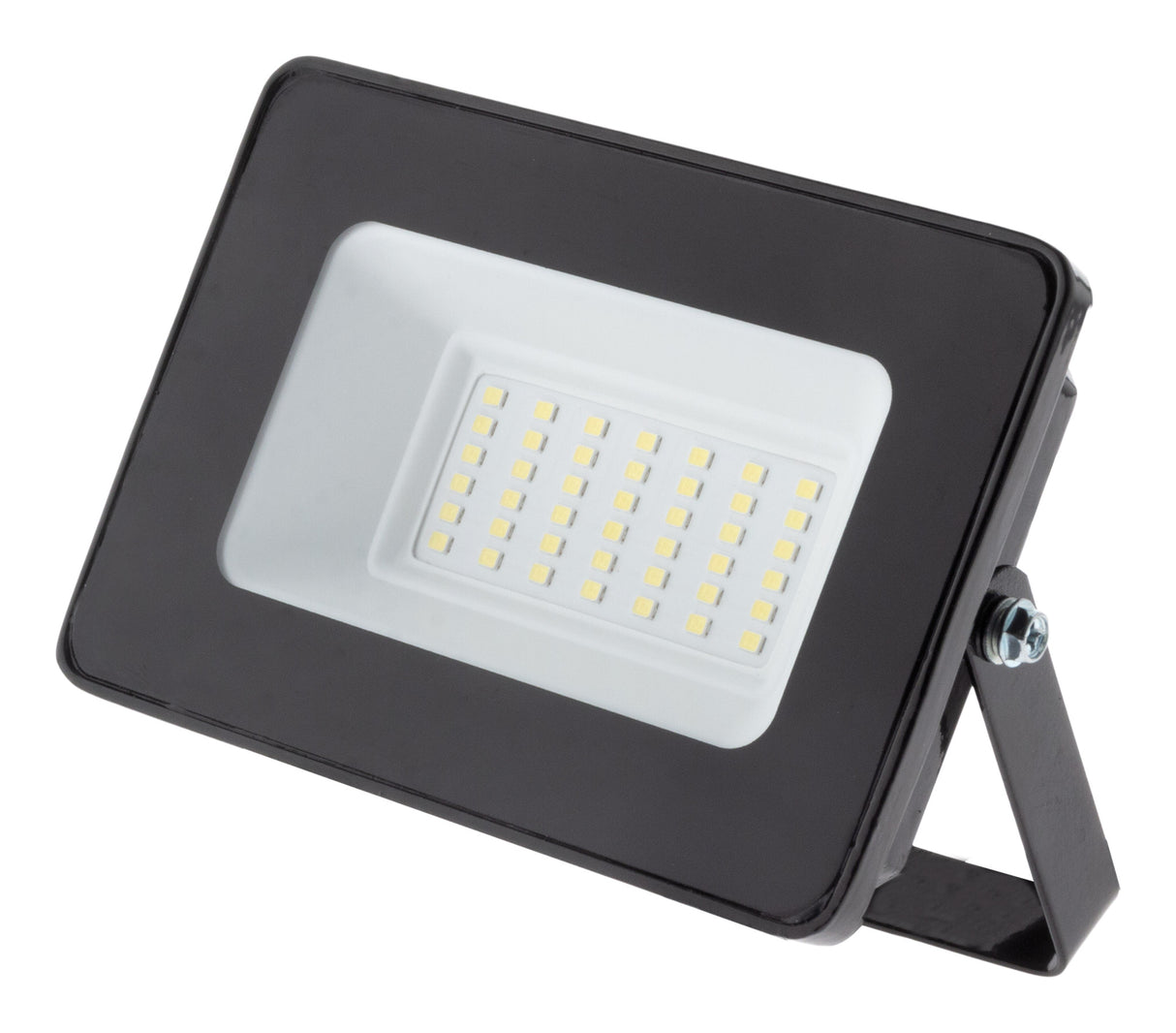 Projecteur LED de chantier étanche - 30W 3000lm IP65 6500K - Noir - Zenitech