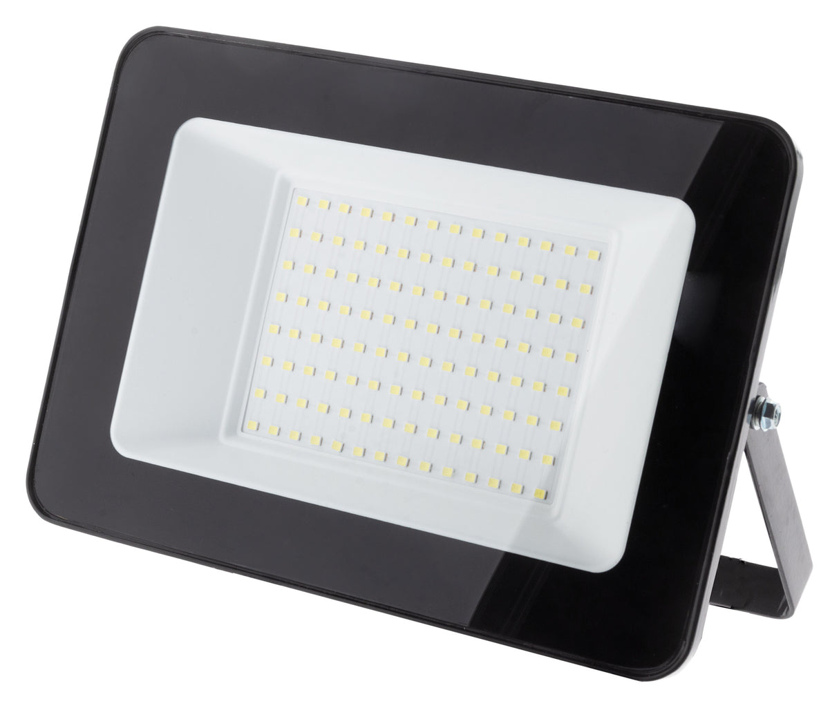 Projecteur LED de chantier étanche à poser - 100W 1000lm IP65 6500K - Noir - Zenitech