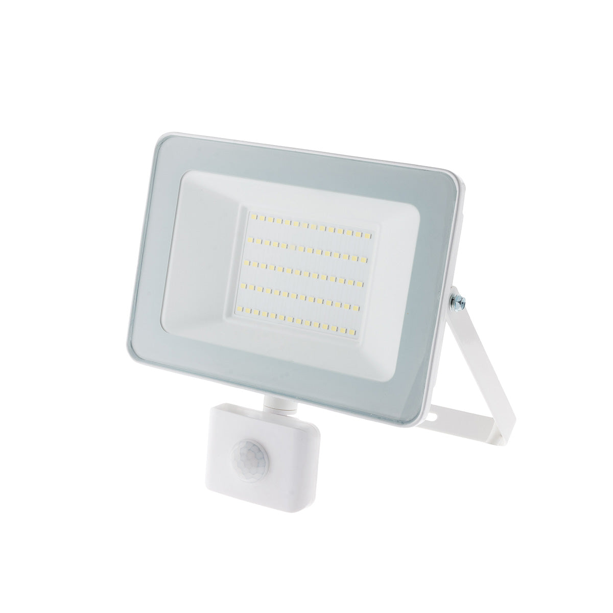 Projecteur LED de chantier - Technologie Sensor - 50W 5000lm IP44 6500K - Blanc - Zenitech