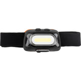 Lampe frontale rechargeable 150/500lm - IP65 - Noir - Zenitech