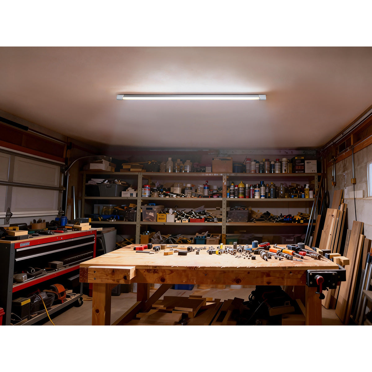 Réglette standard LED IP20 4000K - Zenitech
