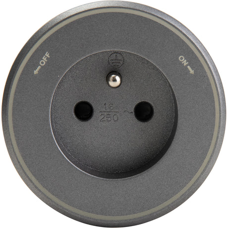 Prise amovible pour rail électrique 2P+T 16A 3680W - Orium