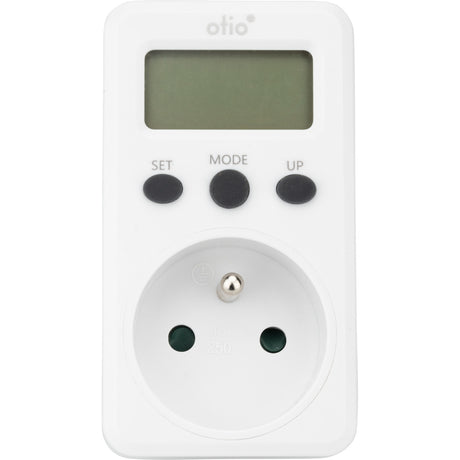Contrôleur de consommation électrique - 3 indicateurs - Blanc - Otio