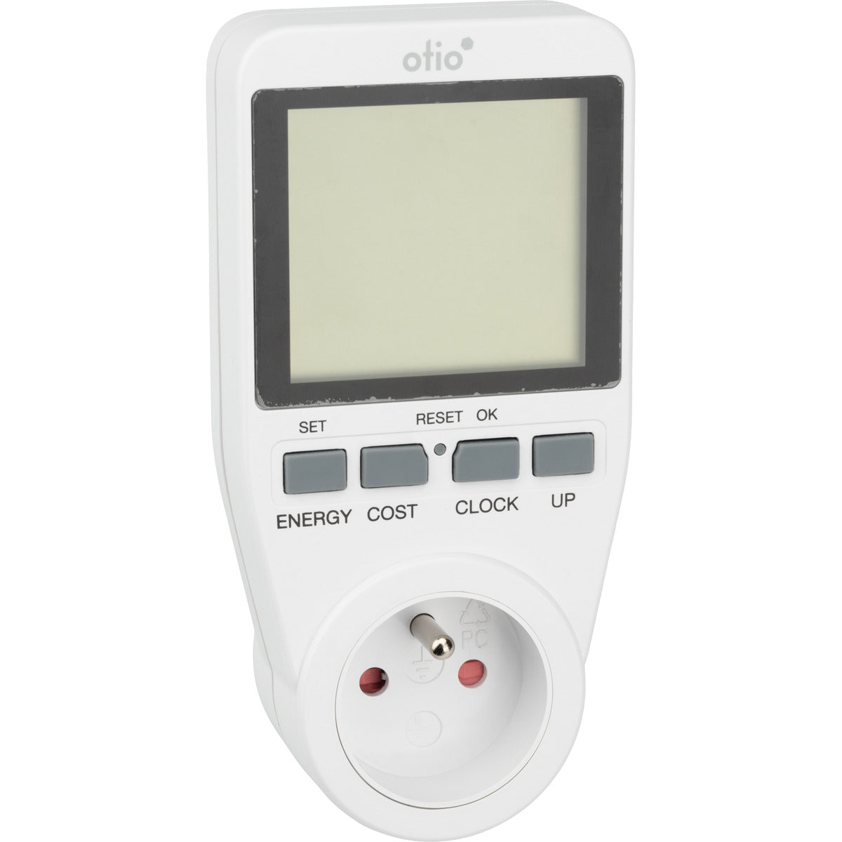 Contrôleur de consommation électrique - tarifs paramétrables - Blanc - Otio