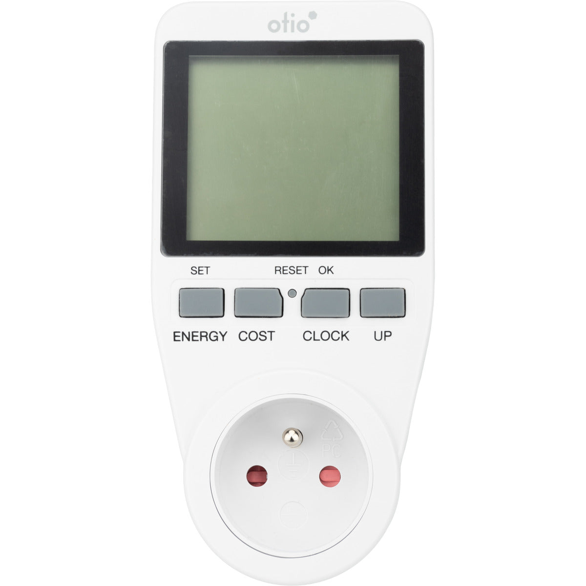 Contrôleur de consommation électrique - tarifs paramétrables - Blanc - Otio