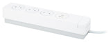 Multiprise 3/5 prises 16A 2P+T + 2USB - Easy Eject - Mantéa Otio