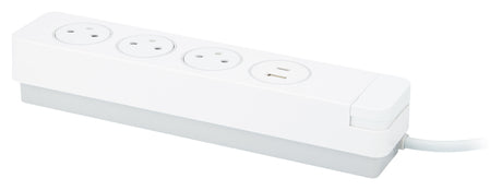 Multiprise 3/5 prises 16A 2P+T + 2USB - Easy Eject - Mantéa Otio