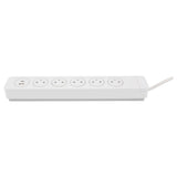 Multiprise 3/5 prises 16A 2P+T + 2USB - Easy Eject - Mantéa Otio