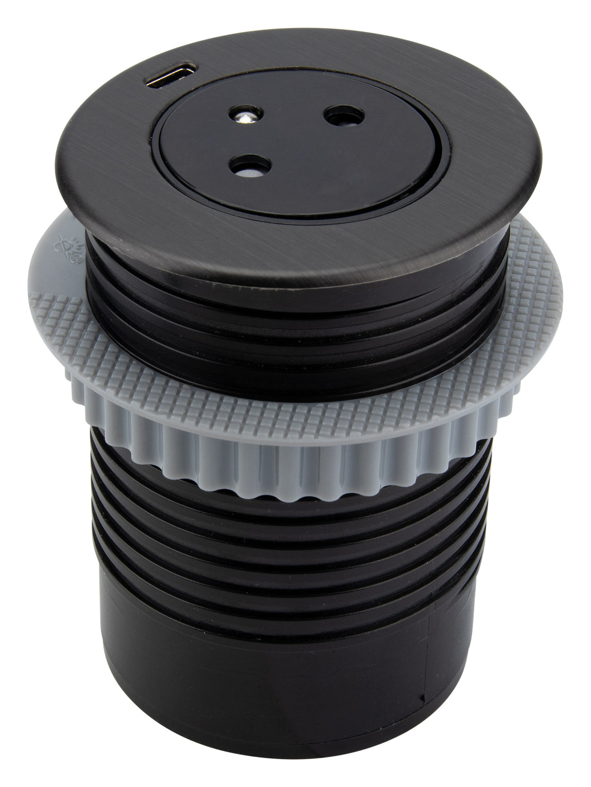 Prise encastrée EasyEject 16A (2P+T) + port USB - Otio