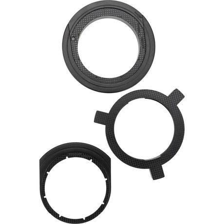 Kit de 3 bagues d'adaptation blocs encastrés Ø60/80mm - Otio