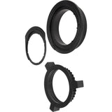 Kit de 3 bagues d'adaptation blocs encastrés Ø60/80mm - Otio