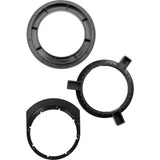 Kit de 3 bagues d'adaptation blocs encastrés Ø60/80mm - Otio