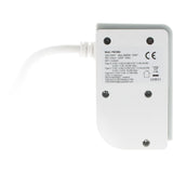 Bloc multiprise Gekko XS clipsable 2 USB A+C 20W 1.5m blanc - Otio