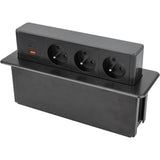 Multiprise encastrable 2/3 prises + 2USB - Otio