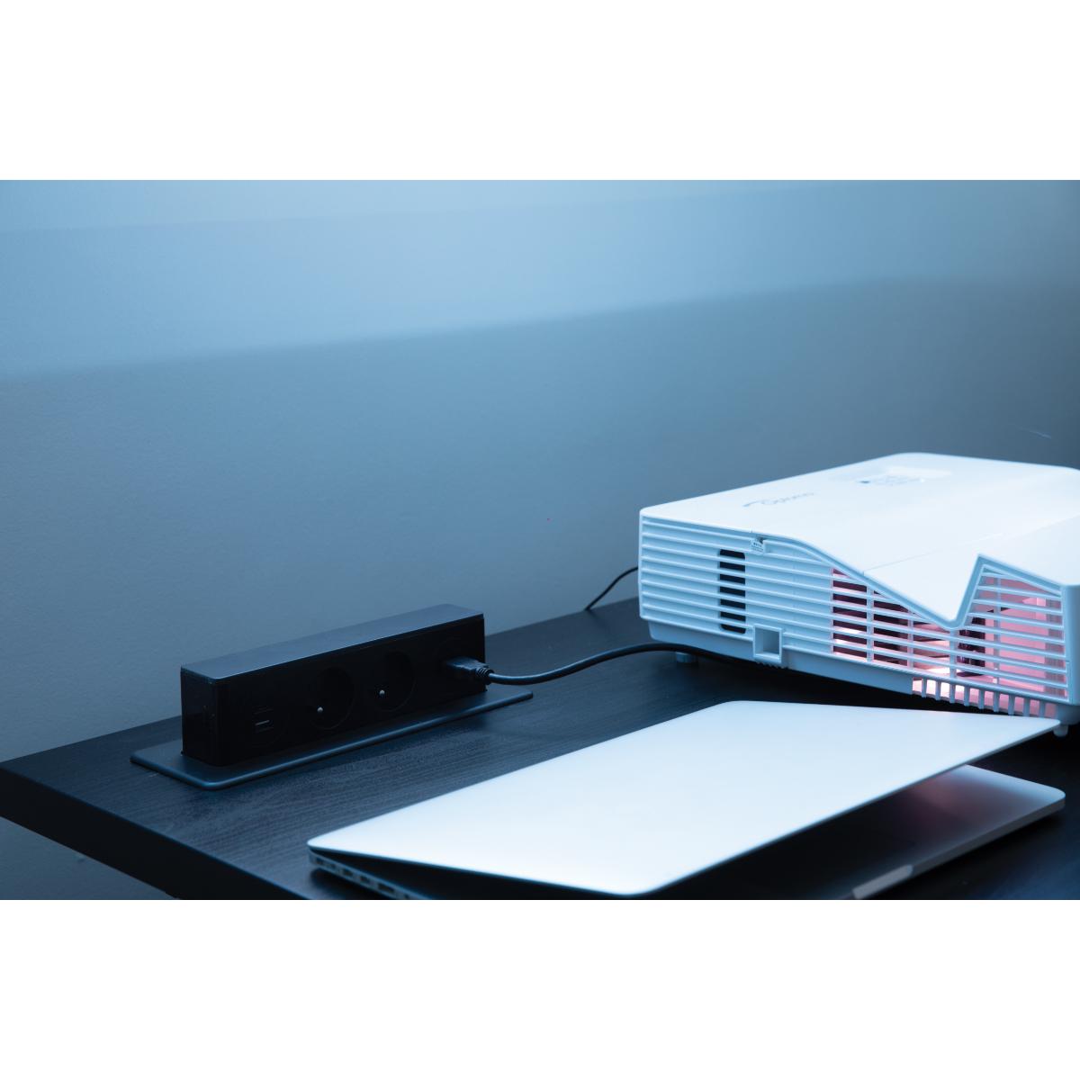 Multiprise encastrable 2/3 prises + 2USB - Otio