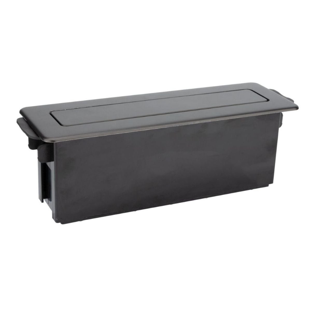 Multiprise rétractable 3 prises Schuko + 2 USB A+C - Noir - Otio