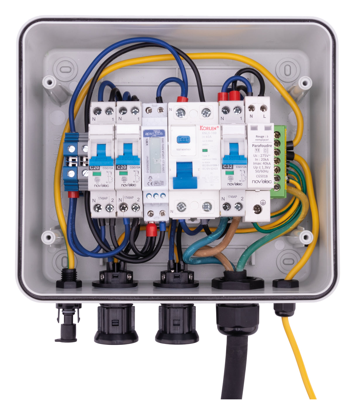 Coffret de protection AC photovoltaïque Protec