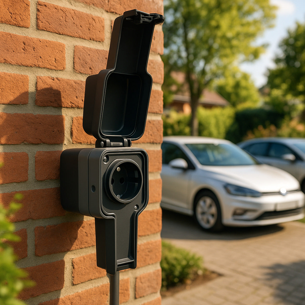Prise renforcée Easy Charge jusqu'à 3,6 kW, IP55 et pivotante - Protec