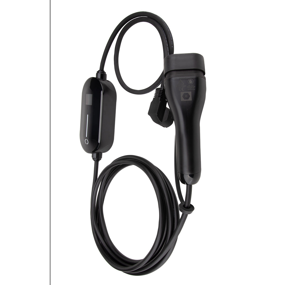 Câble de recharge VE 8A Type 2 + contrôleur et protections IP55 - 5m - Protec