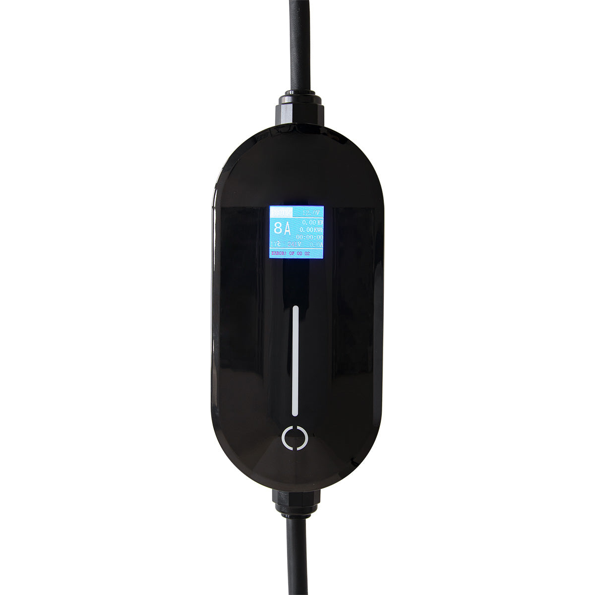 Câble de recharge VE 8A Type 2 + contrôleur et protections IP55 - 5m - Protec