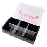 Mini valise de rangement pour bornes de connexion - 6 compartiments - Protec