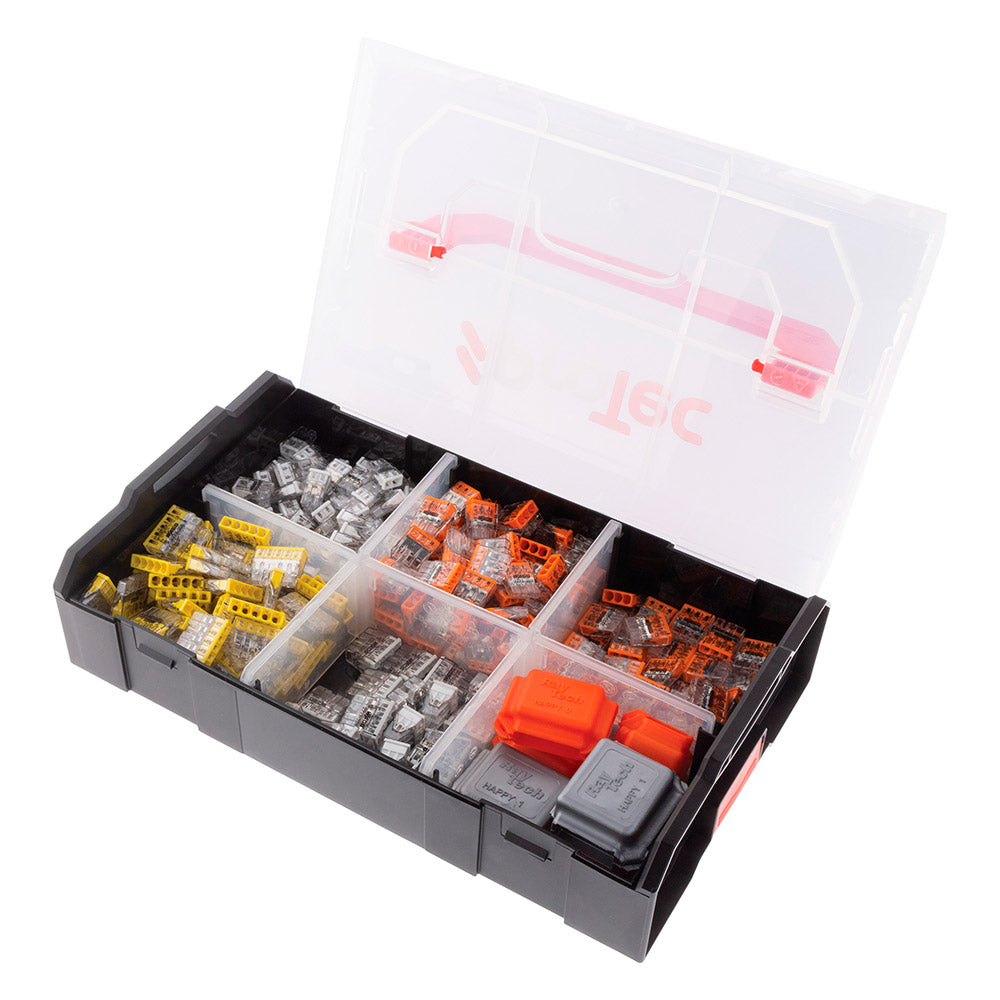 Valise rangement 300 bornes connexion S2273 + 6 Gelbox - Protec