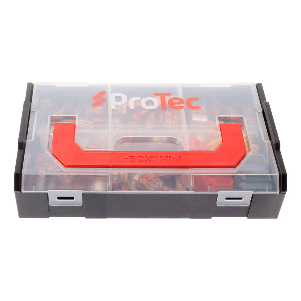 Valisette 150 bornes de connexion Wago In Line S221 + 7 Gelbox - Protec