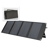 Panneau solaire portatif SolarTec 120W 18V 6,6A 4 pans monocristallins + USB A-C - Protec