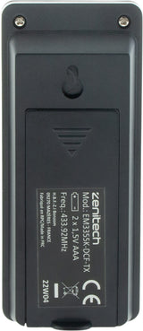Capteur stations météo 910009 et 910013 - Noir - Zenitech