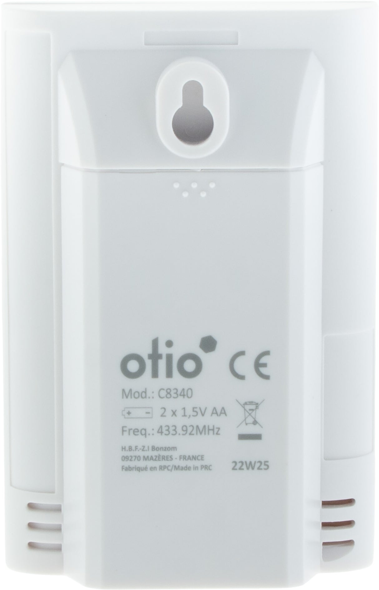 Capteur stations météo 810049, 810053 et 810054 - Blanc - Otio