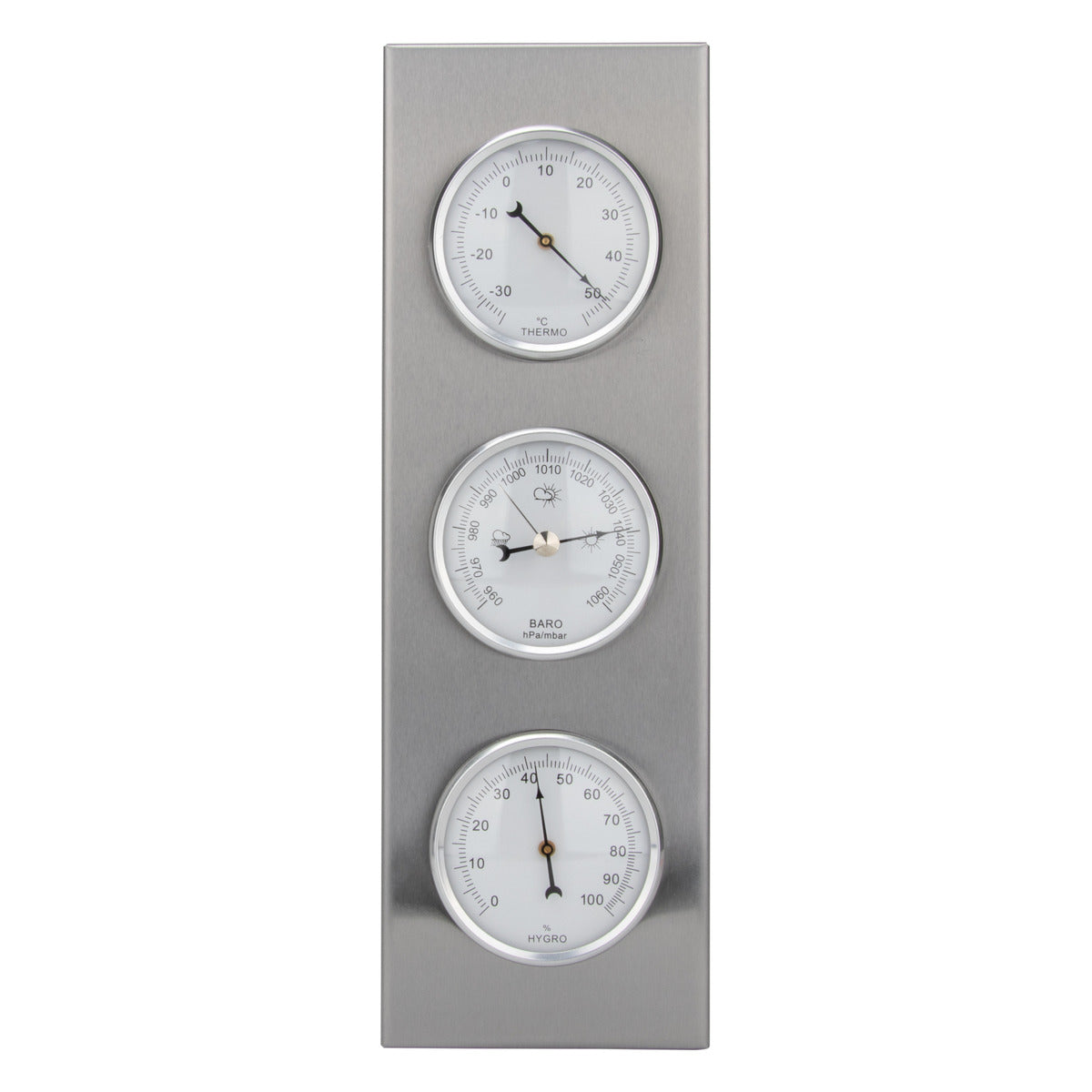 Station météo cadran thermomètre-hygromètre-baromètre - Otio
