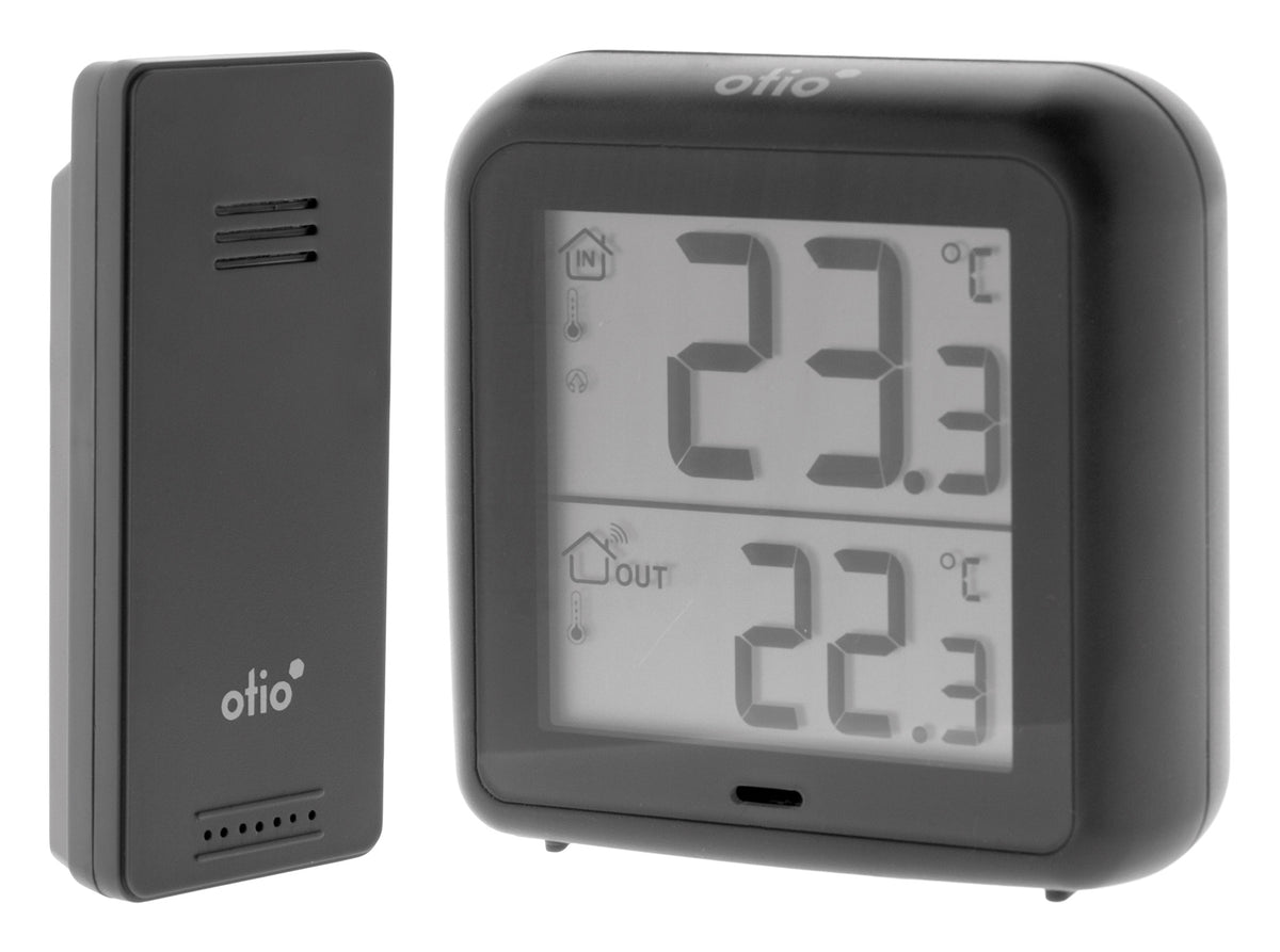 Thermomètre hygromètre capteur sans fil - Otio