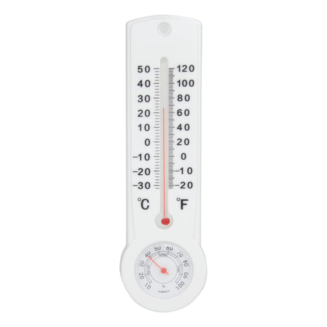 Thermomètre hygromètre analogique - Blanc - Otio