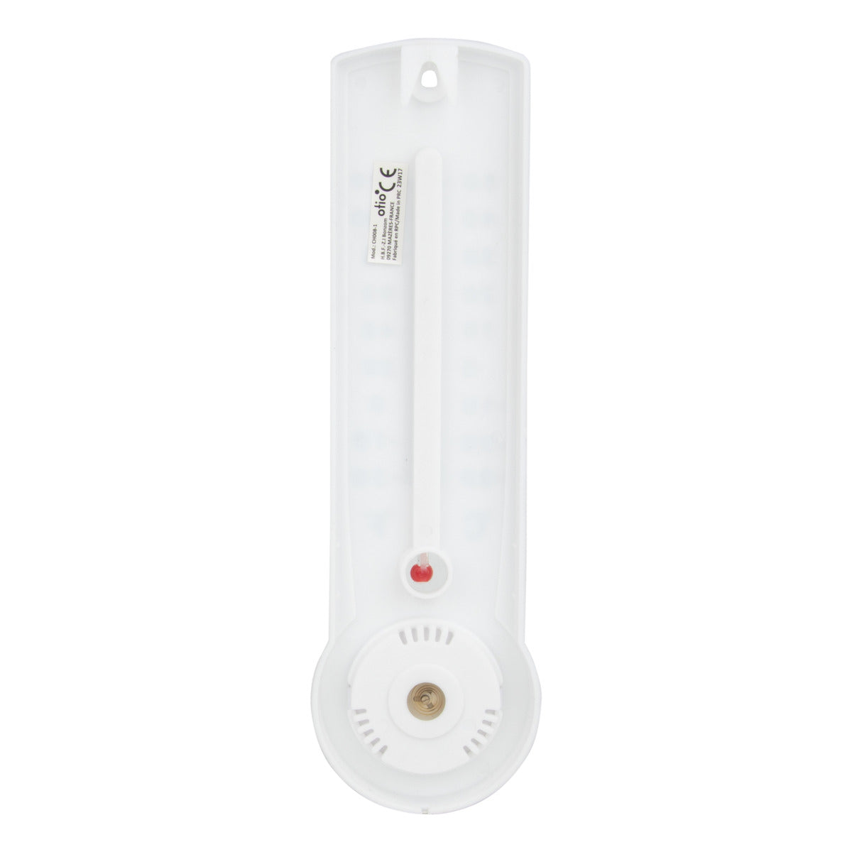 Thermomètre hygromètre analogique - Blanc - Otio