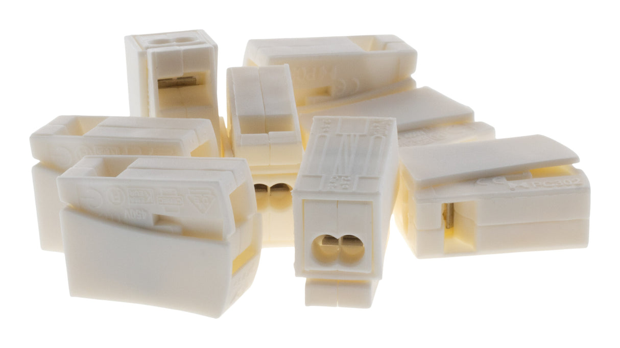 Lot de 100 bornes convecteurs 1 souple/ 2 rigides - Capri