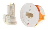 Boîte applique Capritherm+ douille DCL Ø67x40mm - Capri