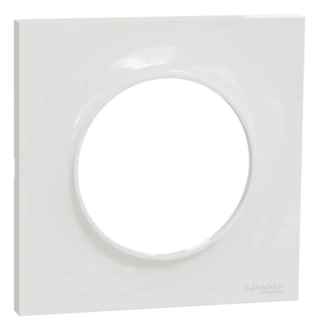 Plaque 1 poste horizontale/verticale - Odace Styl - Schneider
