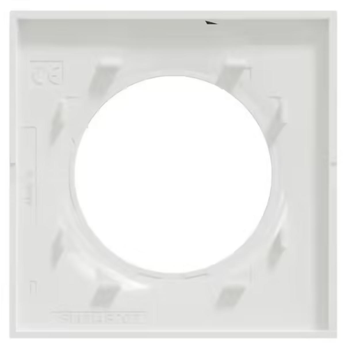 Plaque 1 poste horizontale/verticale - Odace Styl - Schneider