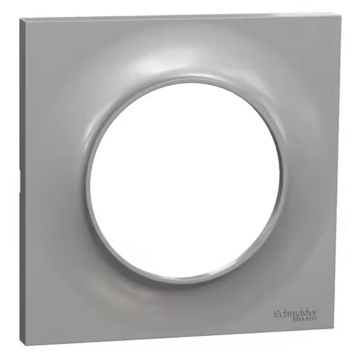 Plaque 1 poste horizontale/verticale - Odace Styl - Schneider